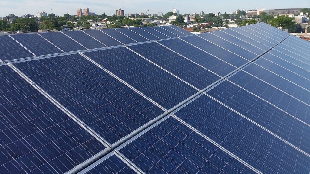 Imagen de una instalación Fotovoltaica